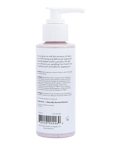 Cgc Glow Pink Cupcake Shimmer Body Lotion - 4 Oz Classic Brands