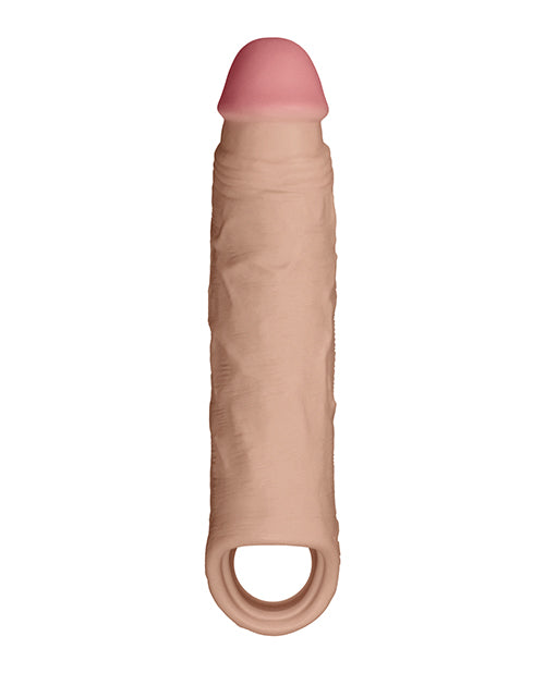Shaft Model F Flexskin Liquid Silicone 8.8" Sheath - Pine Vvole
