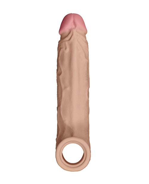 Shaft Model F Flexskin Liquid Silicone 8.8" Sheath - Pine Vvole