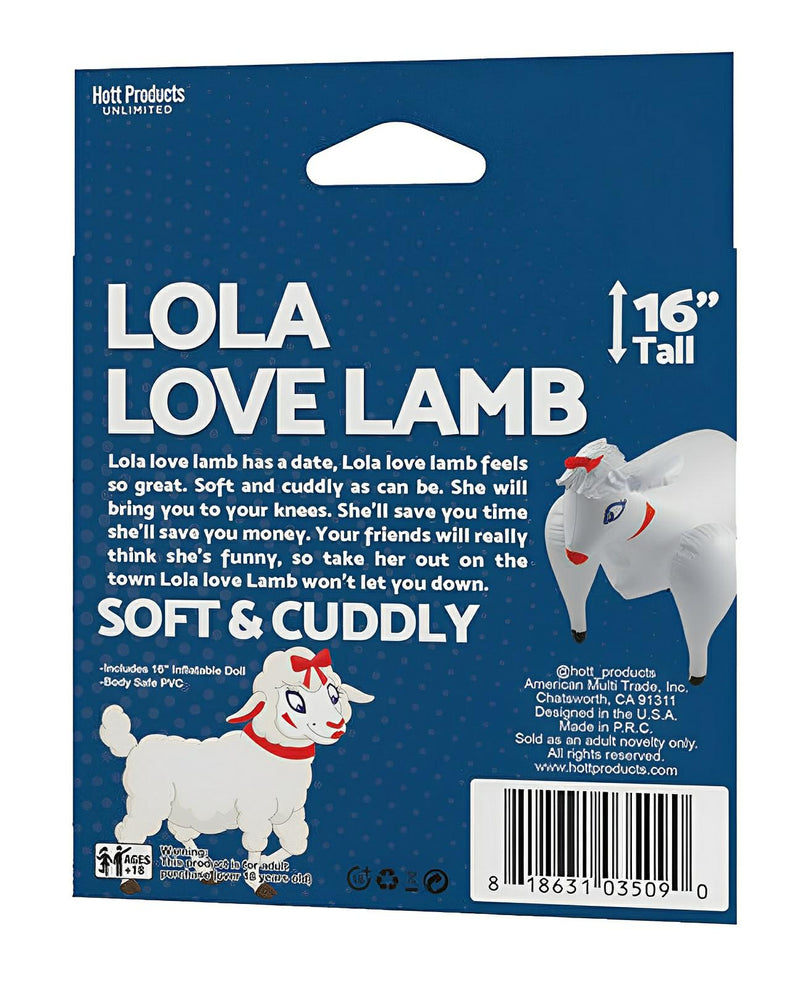 Lola Love Lamb Blow Up Sheep Hott Products