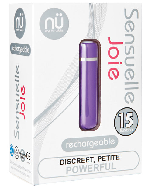 Sensuelle Joie Bullet - 15 Function Novel Creations Usa INC