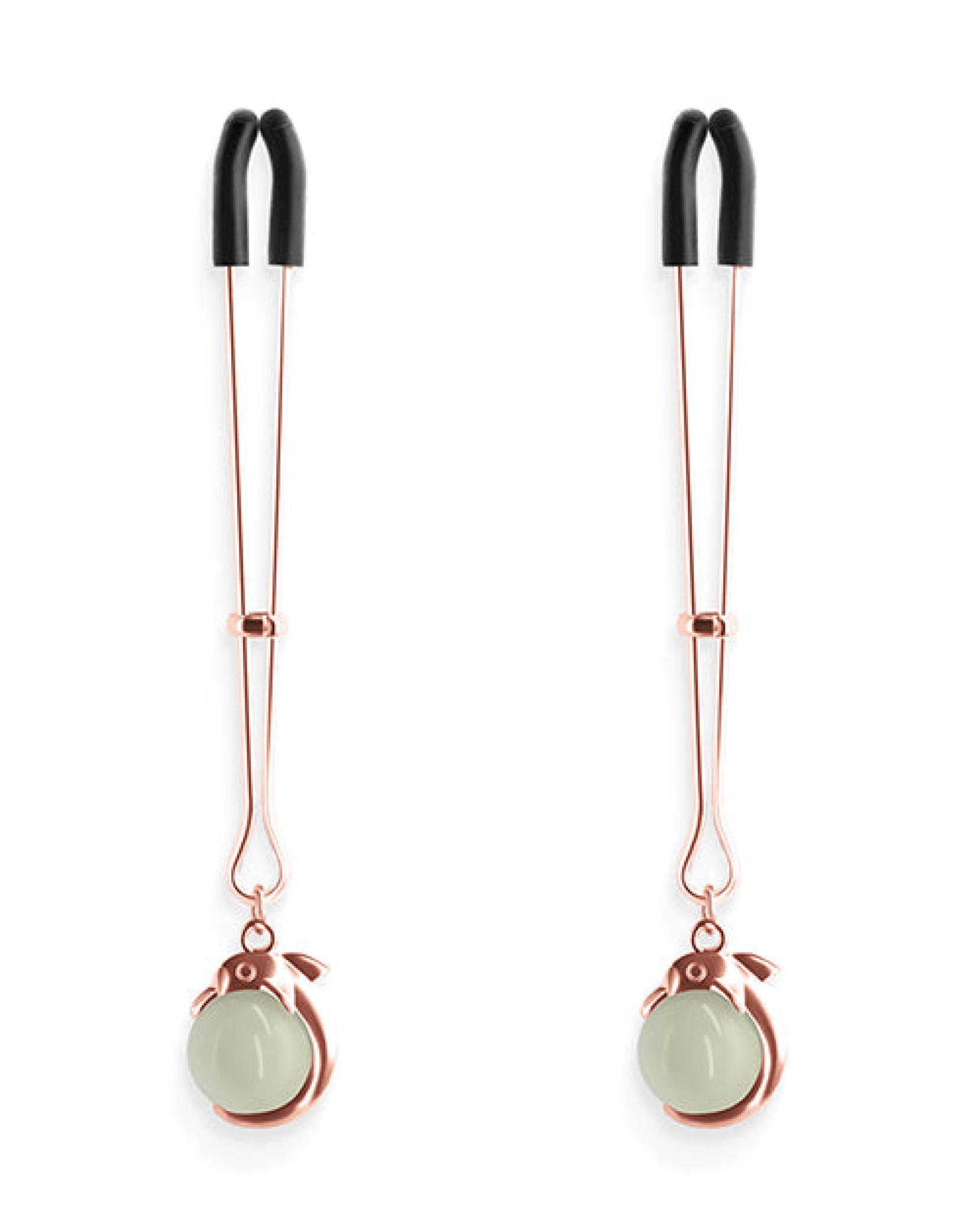 Bound Nipple Clamps - Rose Gold Bound