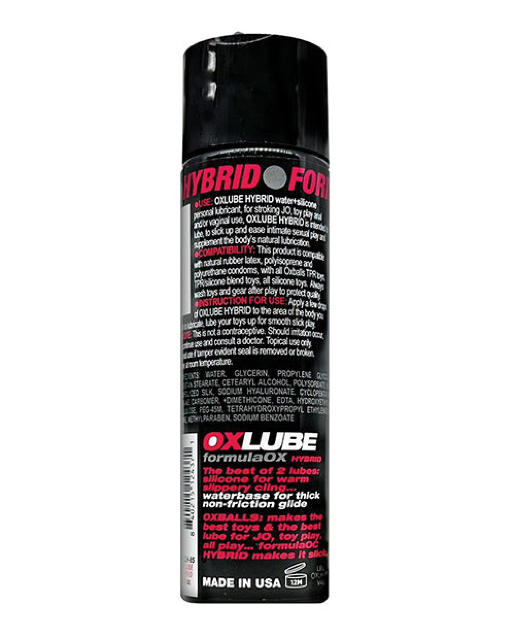 Ox Balls Oxlube Formula-ox Hybrid - Oz Hunky Junk