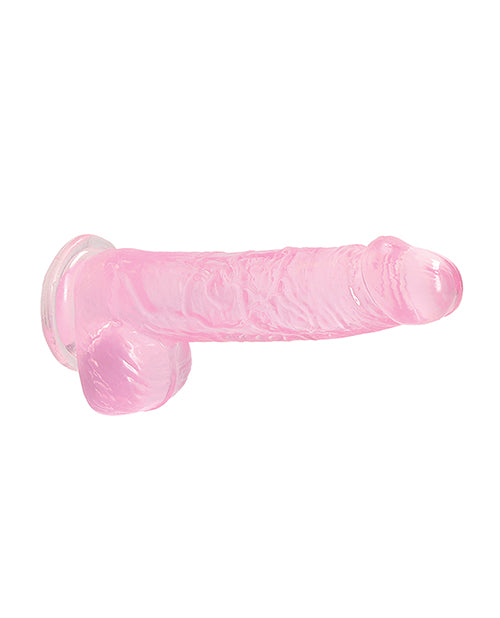 Shots Realrock Realistic Crystal Clear Dildo W/balls Shots America LLC