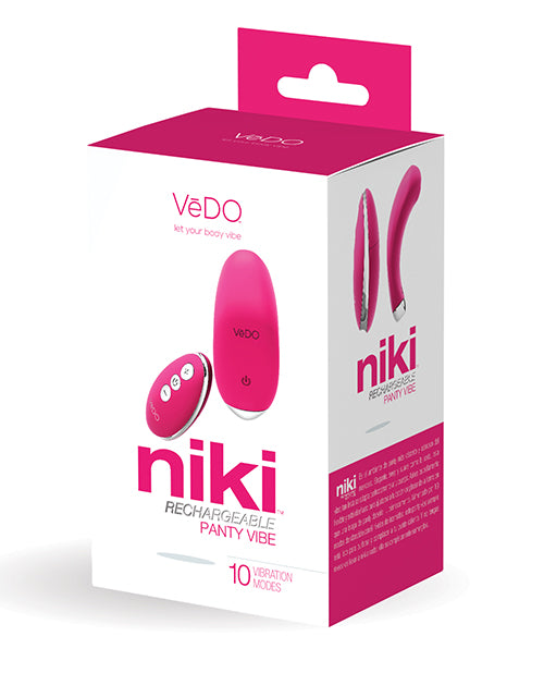 Vedo Niki Rechargeable Panty Vibe Savvy Co.