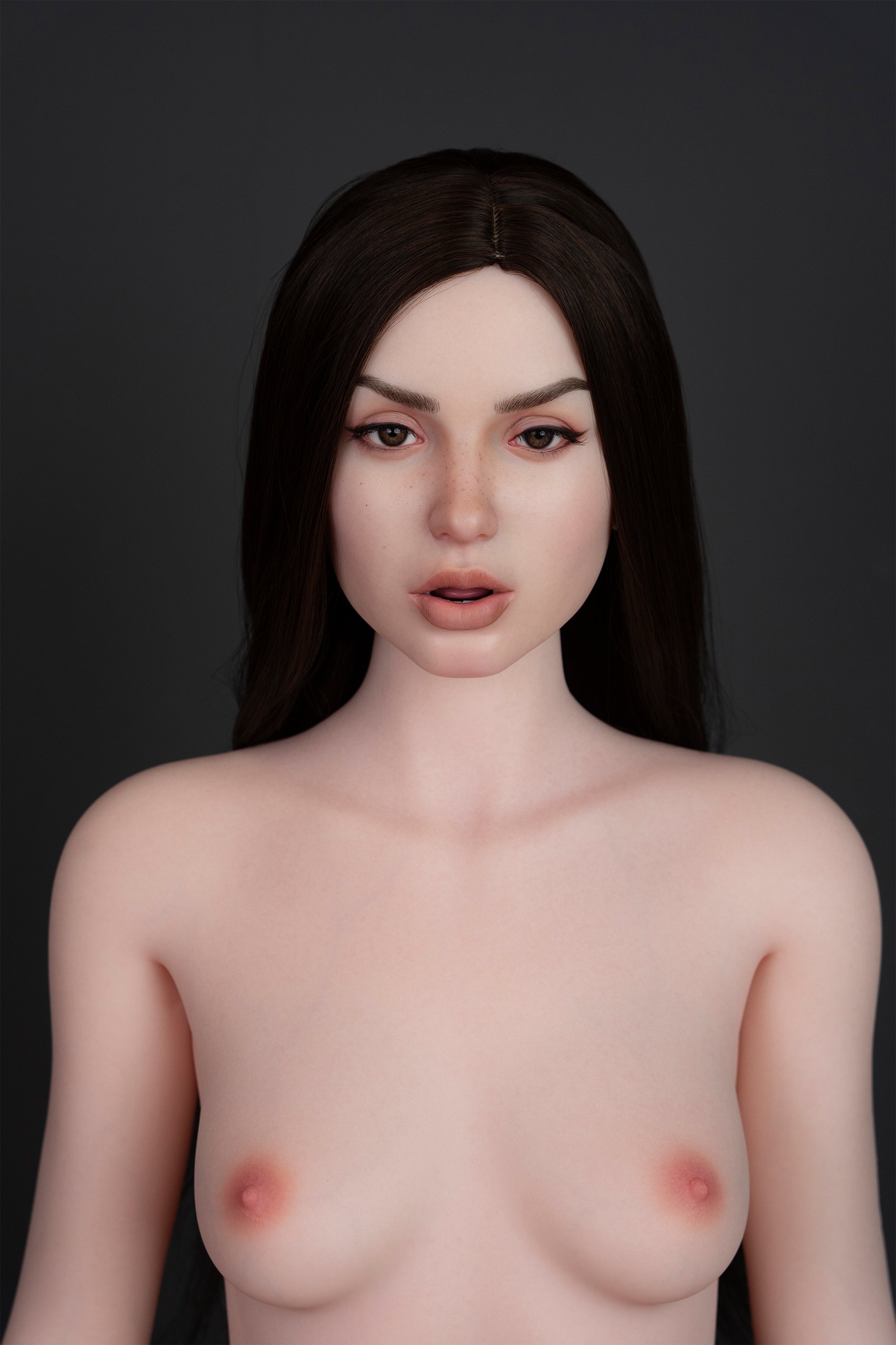 Gwyneth Premium Silikonowa głowa (ruchoma szczęka) + SLE Body Body Sex Doll - Zelex® [USA