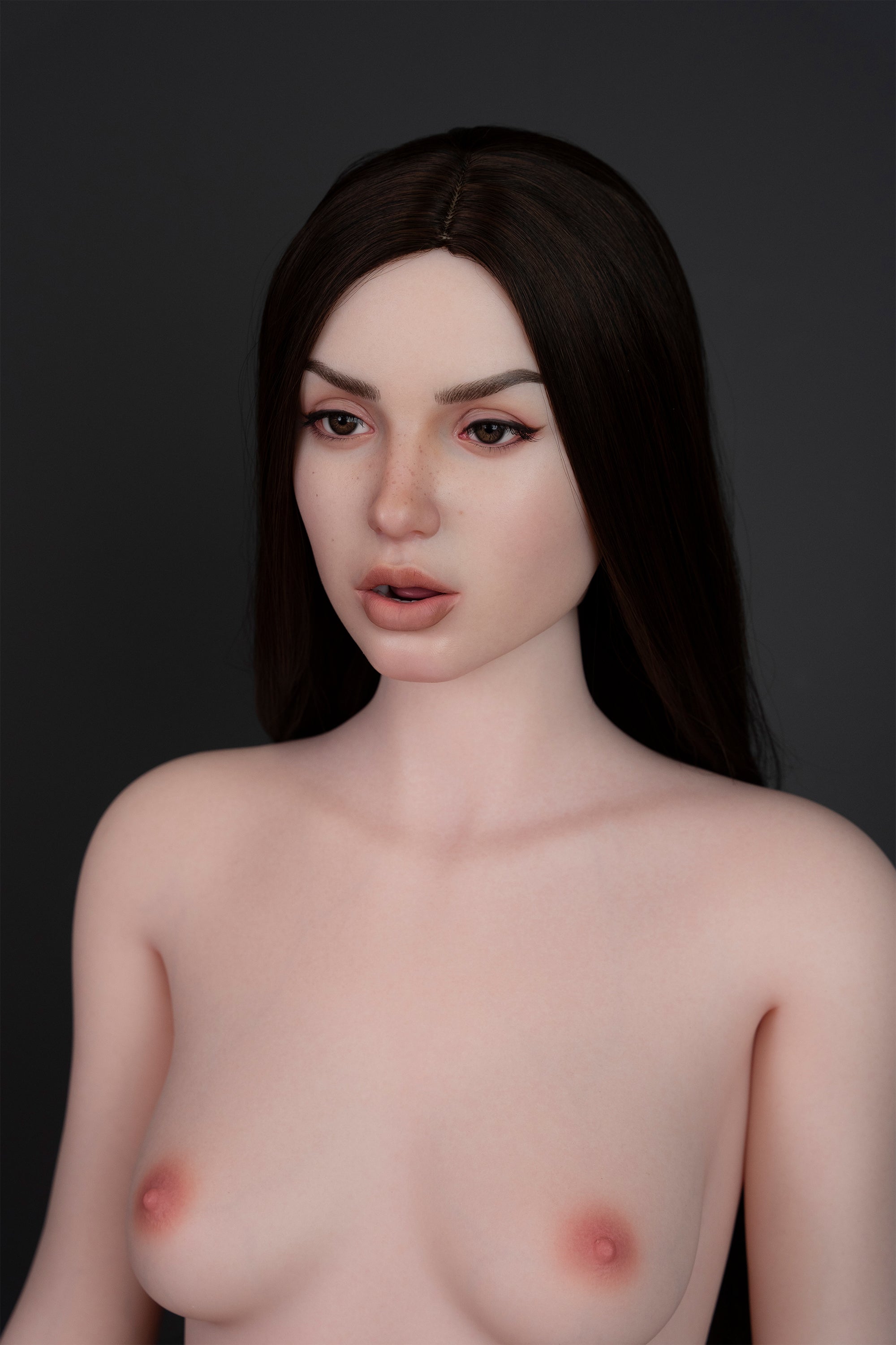 Gwyneth Premium Silikonowa głowa (ruchoma szczęka) + SLE Body Body Sex Doll - Zelex® [USA