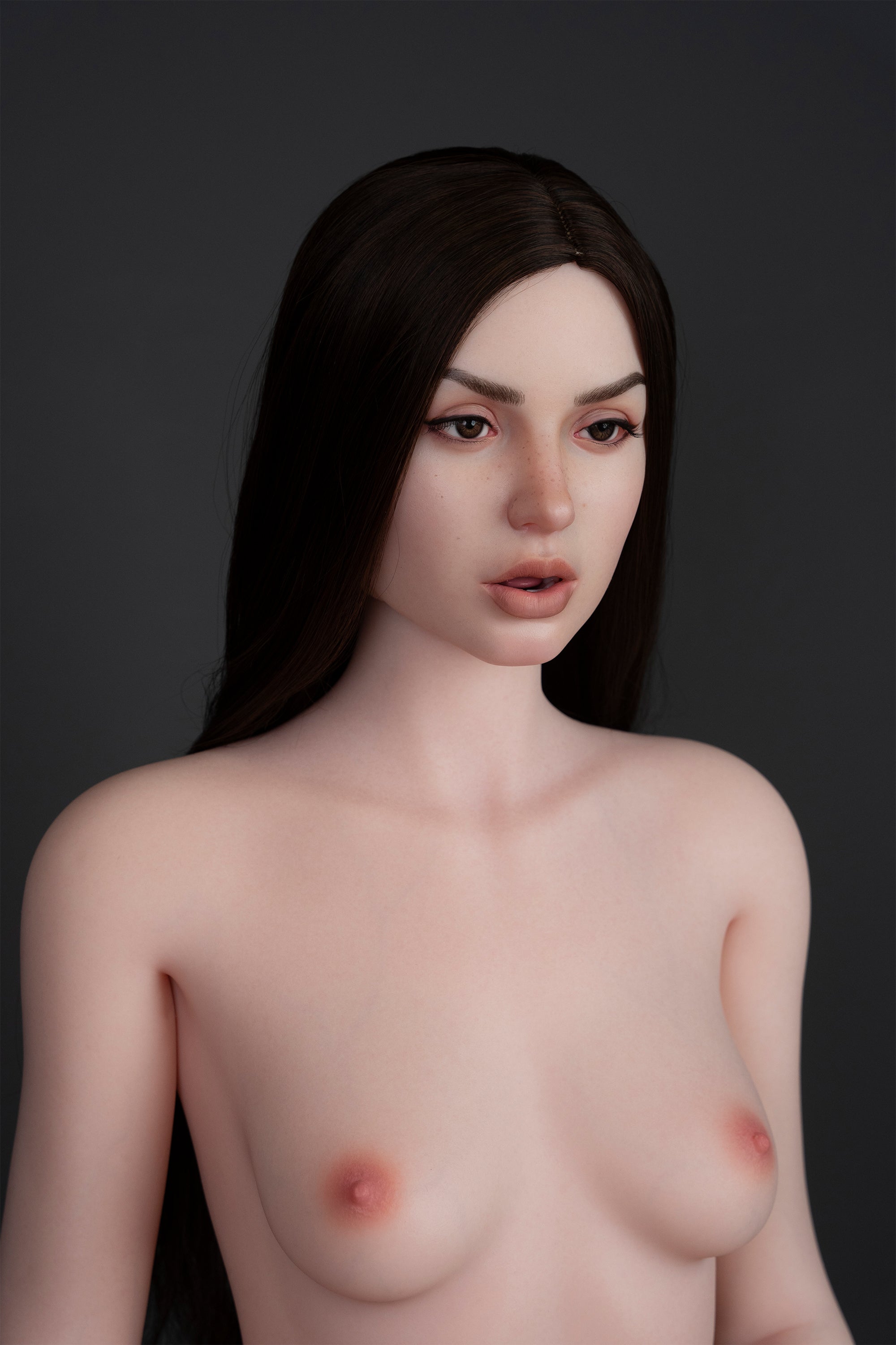 Gwyneth Premium Silikonowa głowa (ruchoma szczęka) + SLE Body Body Sex Doll - Zelex® [USA