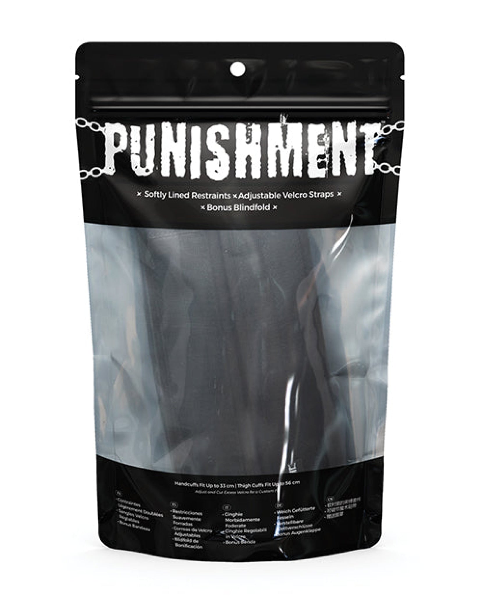 Punishment Thigh To Wrist Restraints BMS