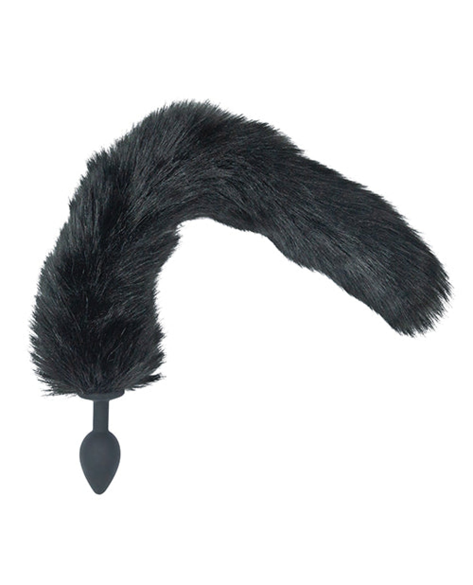 Punishment Fox Tail Plug - Black BMS