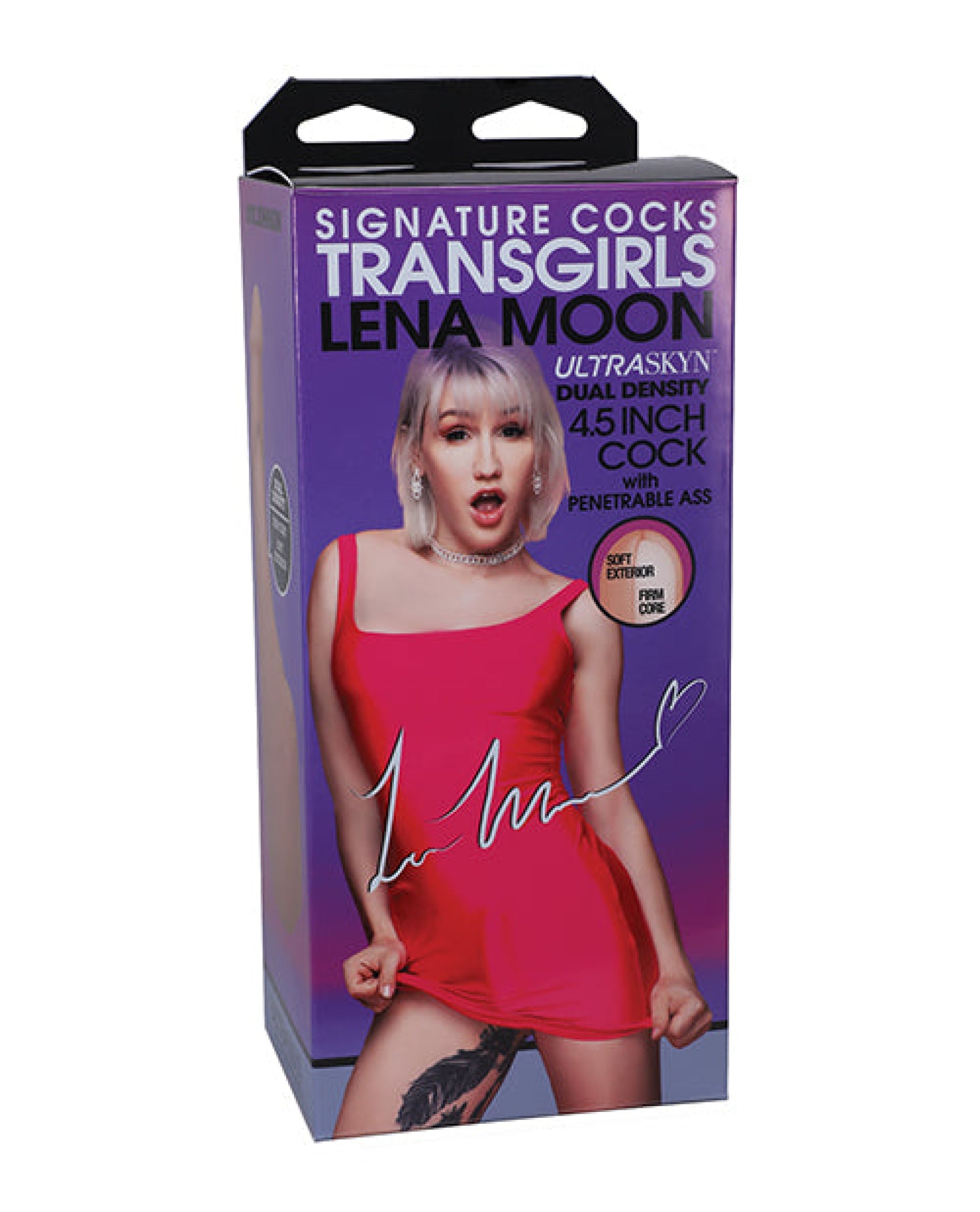 Signature Cocks Transgirls Cock W/penetrable Ass Doc Johnson