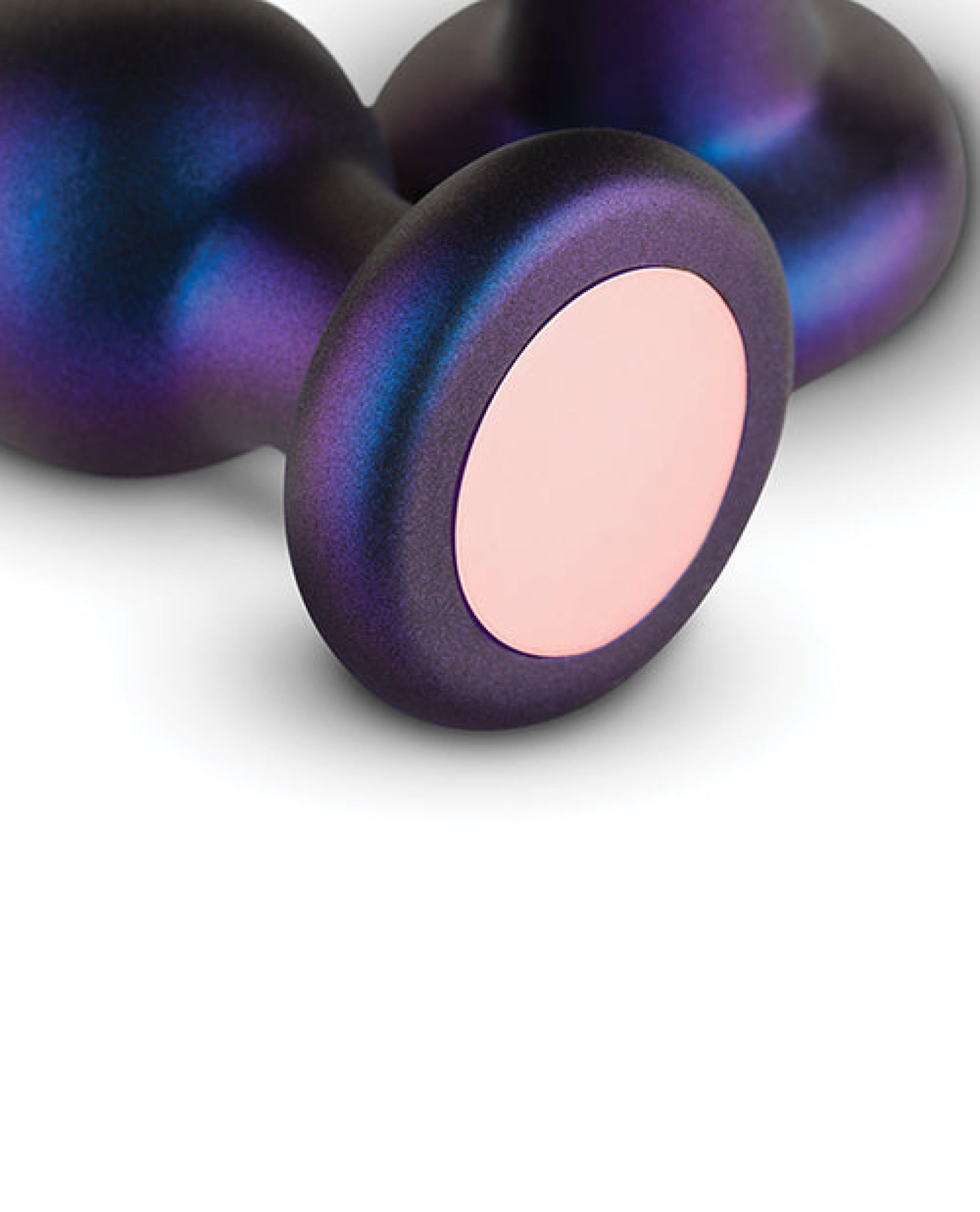 Hueman Comets Butt Plug Set Of 3 - Purple Easy Toys