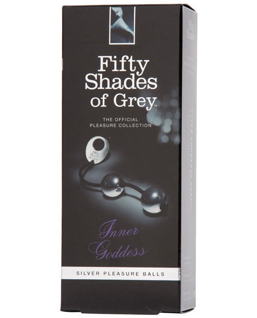 Fifty Shades Of Grey Inner Goddess Silver Metal Pleasure Balls Lovehoney