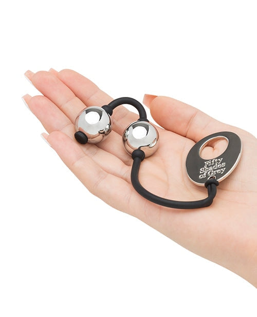 Fifty Shades Of Grey Inner Goddess Silver Metal Pleasure Balls Lovehoney