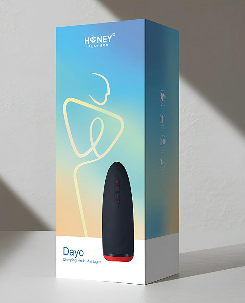 Dayo Autoblowjob Clamping Penis Massager - Black Uc Global Trade