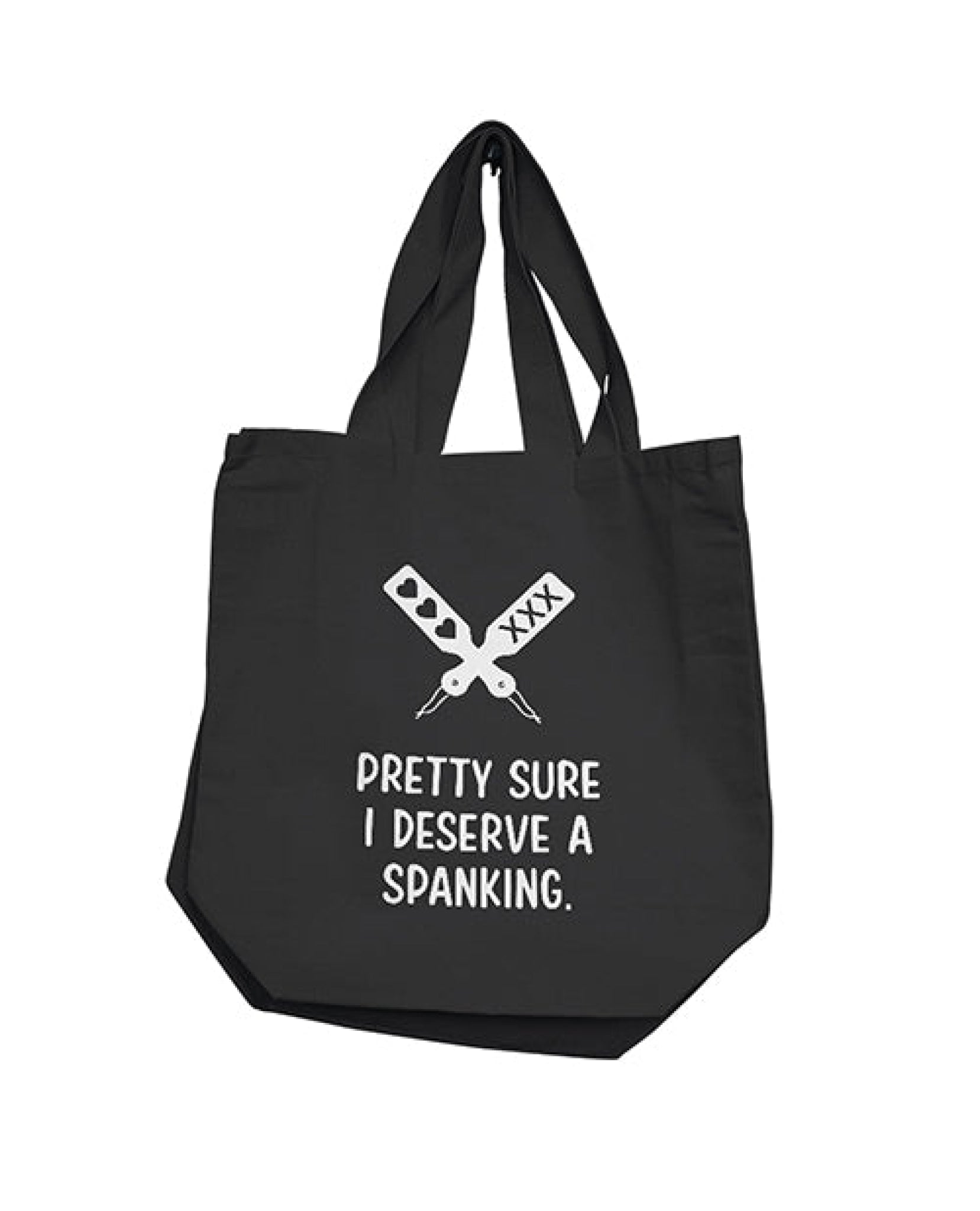 Nobu Pretty Sure I Deserve A Spanking Reusable Tote - Black Nobu