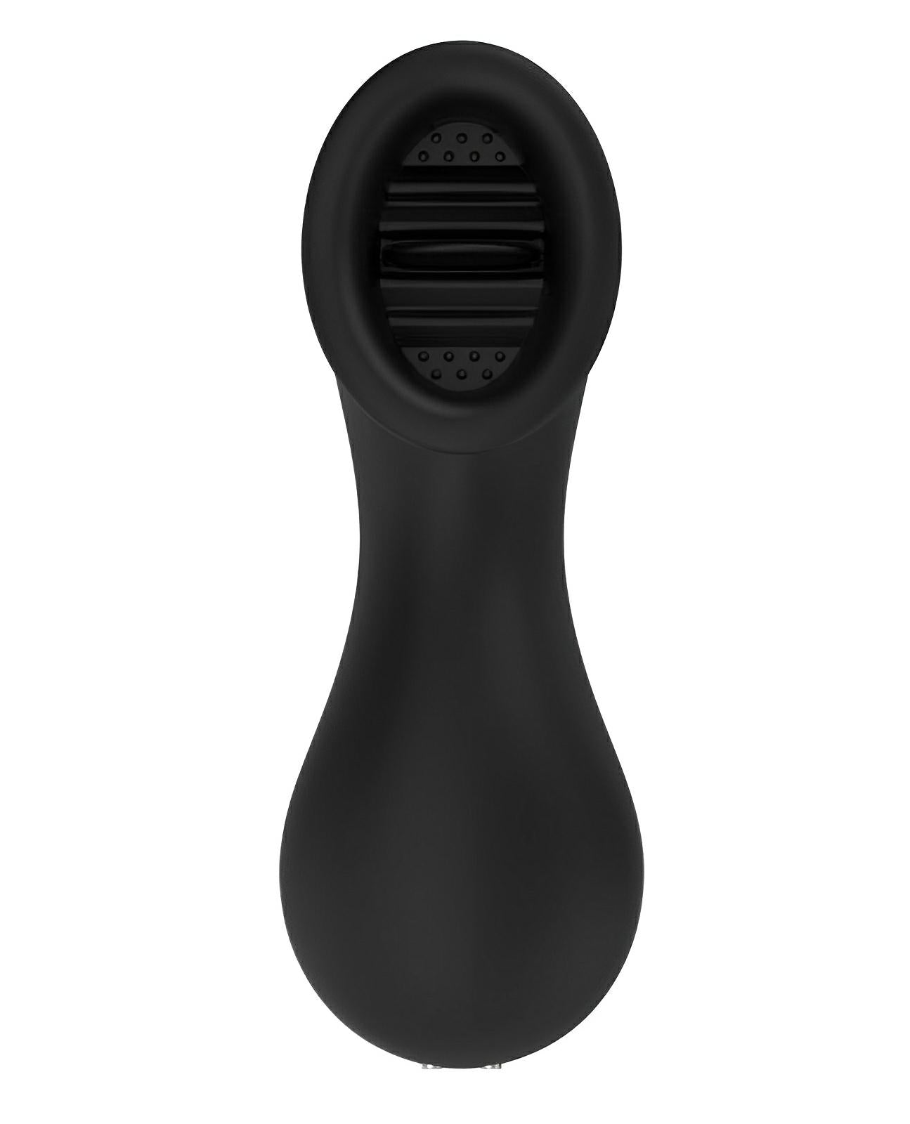 Shots Elegance Dreamy Oral Clitoral Stimulator - 10 Speed Black Shots