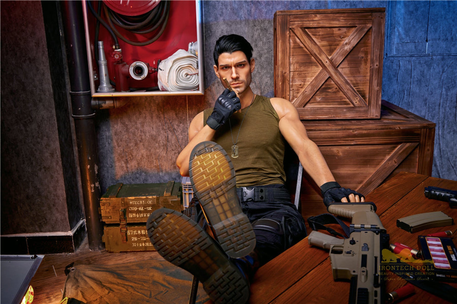 Thomas Soldier Silicone Male Sex Doll - IronTech Doll® Irontech Doll®