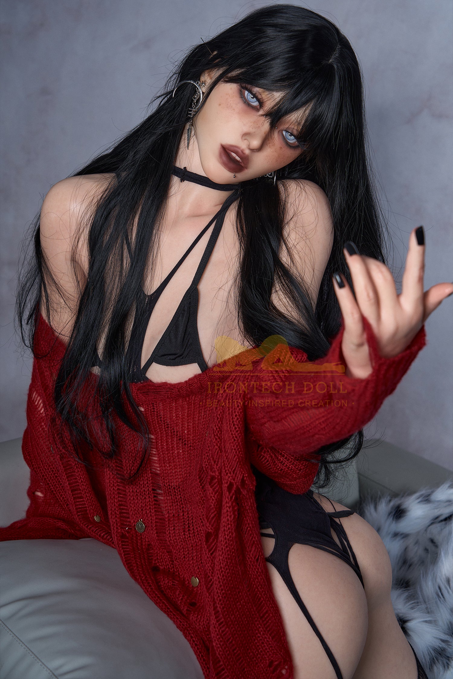 161cm minus Vanessa skinny Full Silicone Sexy Love Doll - Super Realistic Series - IronTech Doll®