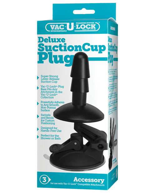 Vac-U-Lock Deluxe Suction Cup Plug Accessory Doc Johnson