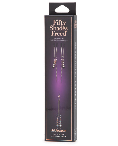 Fifty Shades Freed All Sensation Nipple & Clitoral Chain Lovehoney C/o Wow Tech