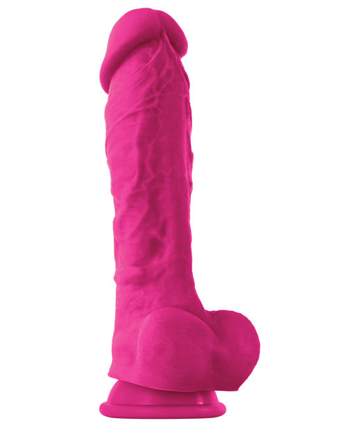 Colours Pleasures Silicone Dildo W/suction Cup Ns Novelties INC