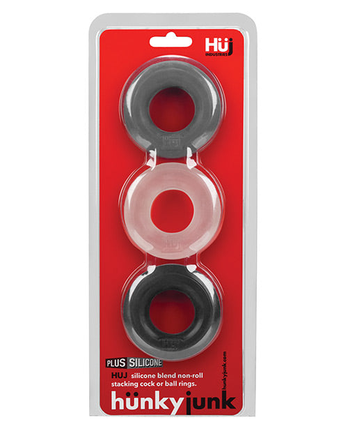 Hunky Junk C Ring Multi Pack - Pack Of 3 Blue Ox Designs LLCDba Oxballs