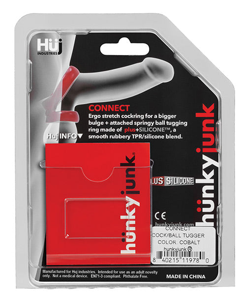 Hunky Junk Connect Cock Ring W/balltugger Blue Ox Designs LLCDba Oxballs