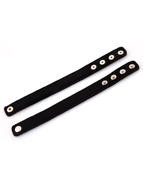 Perfect Fit Neoprene Snap Cock Ring - Black Perfect Fit Brand