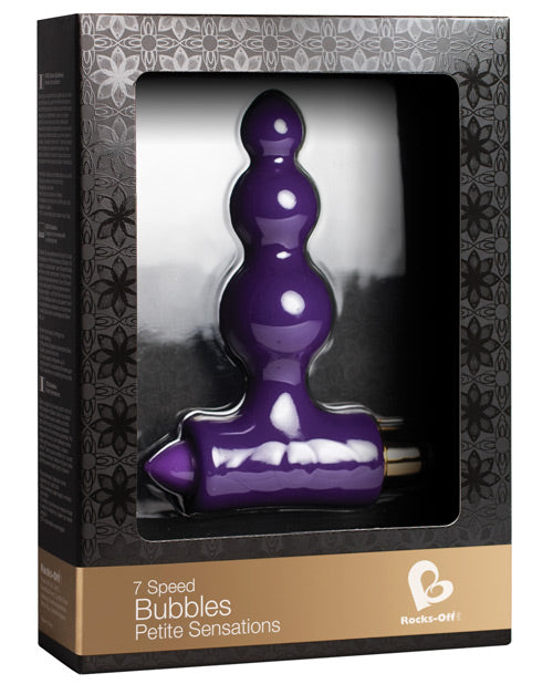 Rocks Off Petite Sensations Bubbles - 7 Speed Purple Rocks-off