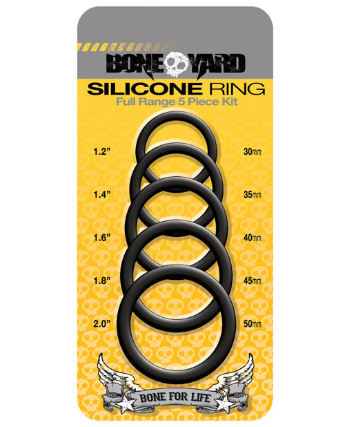 Boneyard 5 Pc Silicone Ring Kit JLD
