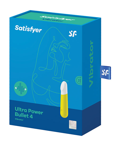 Satisfyer Ultra Power Bullet 4 - Yellow Eis INCsatisfyer