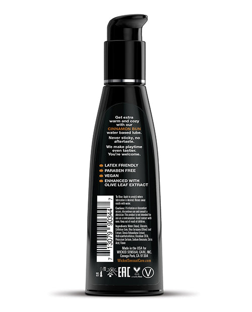 Wicked Sensual Care Aqua Water Based Lubricant - Oz