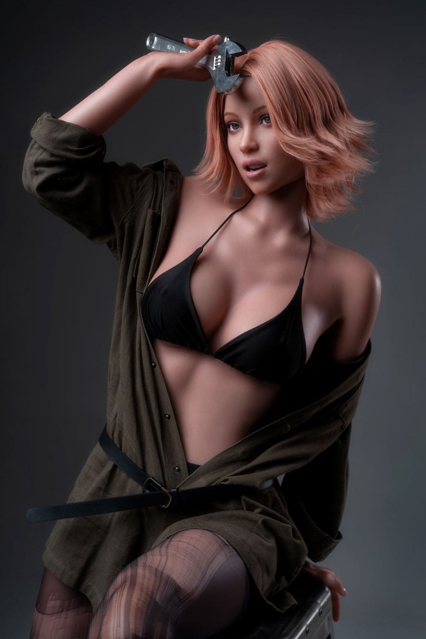 Valerie Red Head Premium Silicone Sex Doll - Movable Jaw - Zelex Inspiration Series ZELEX®