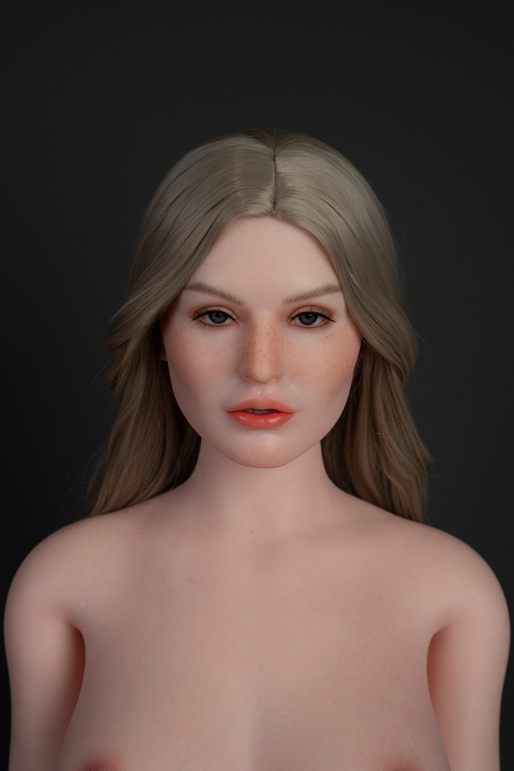 Jasmine Premium Silicone Head (Κινητό σιαγόνα) + SLE Body Sex Doll - Zelex® [ΗΠΑ Stock]