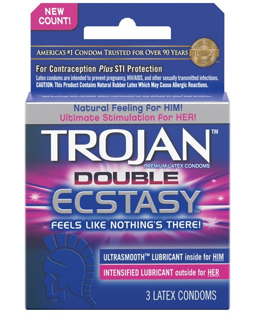 Trojan Double Ecstasy Condom Trojan