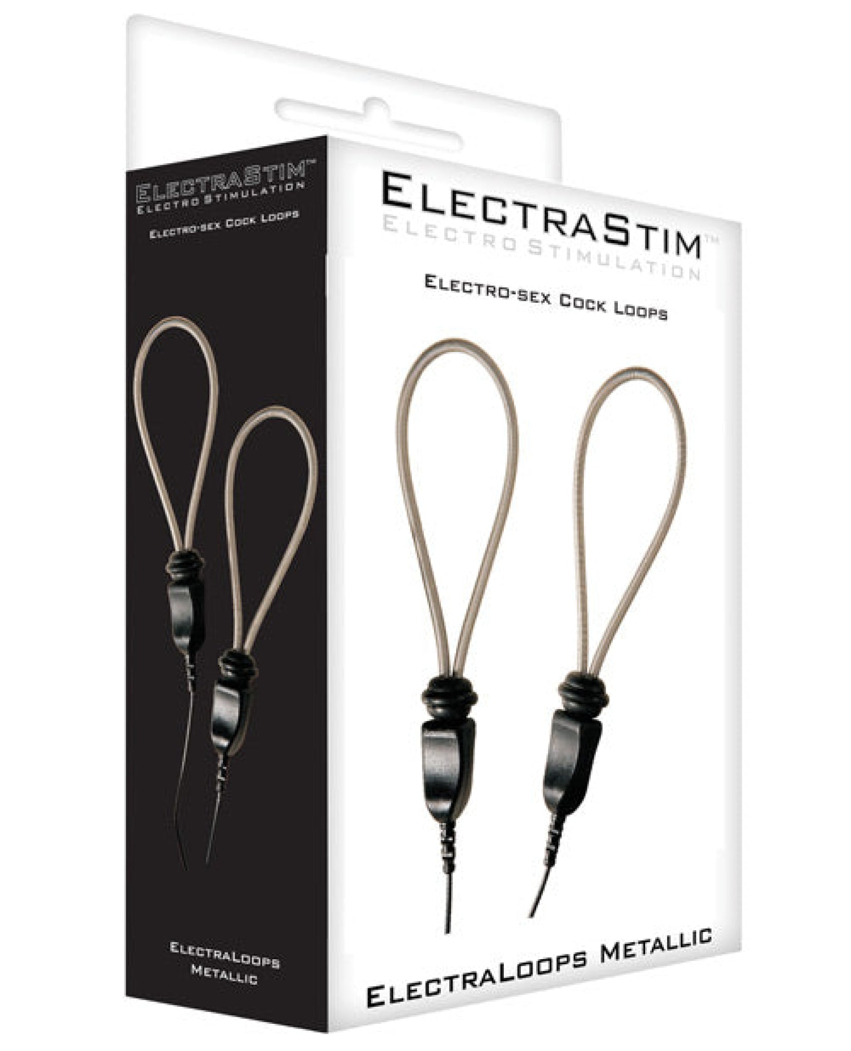 Electrastim Accessory - Metallic Adjustable Cock Loops Electrastim