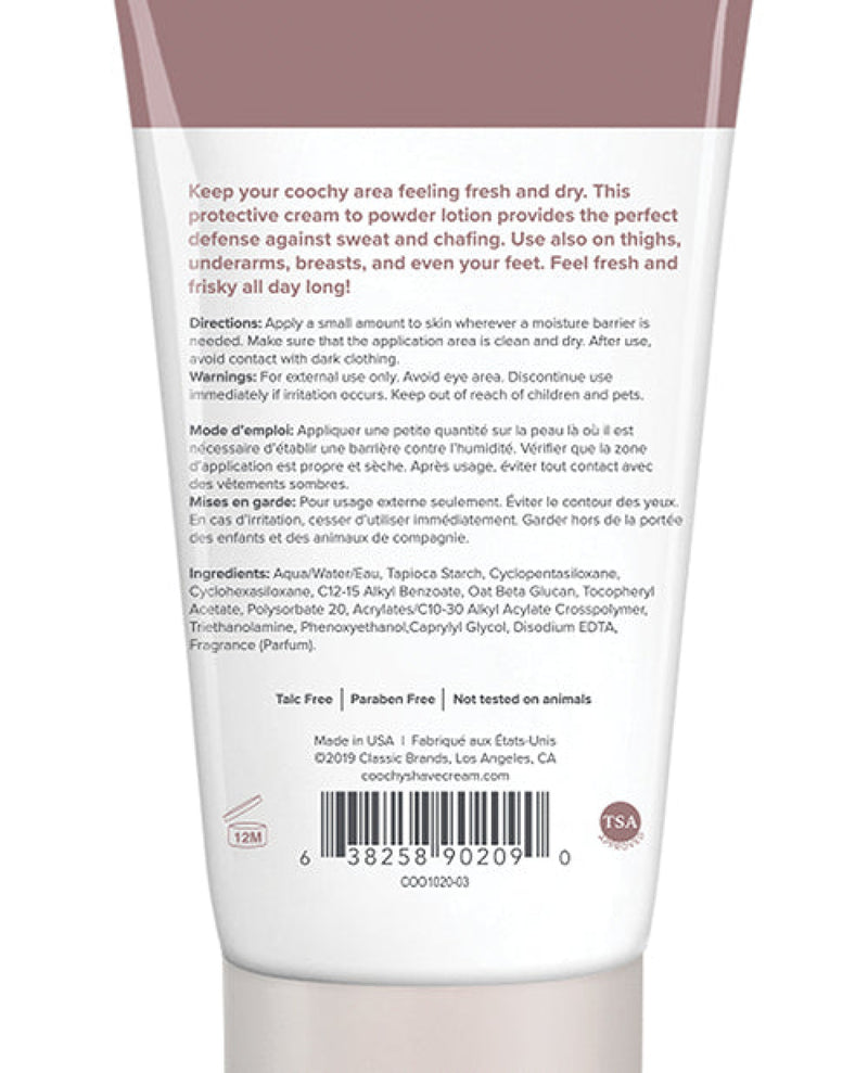 Coochy Sweat Defense Protection Lotion - 3.4 Oz Peony Prowess Classic Brands