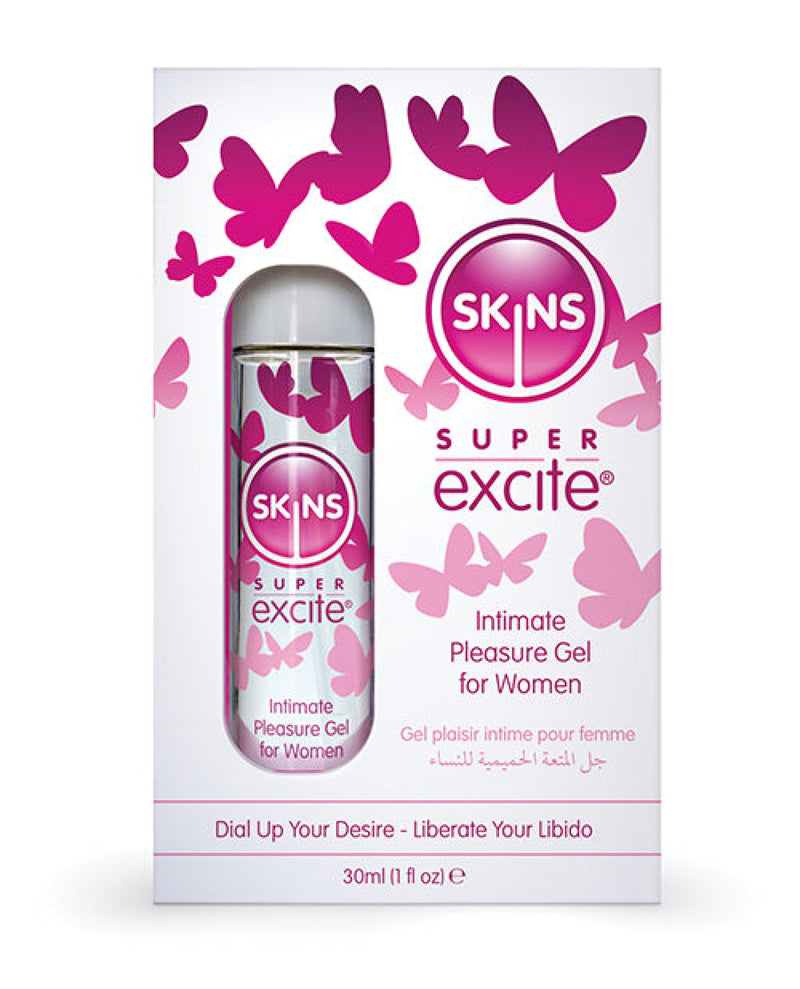 Skins Super Excite Clitoral Stimulation Gel - 30 Ml Creative Conceptions