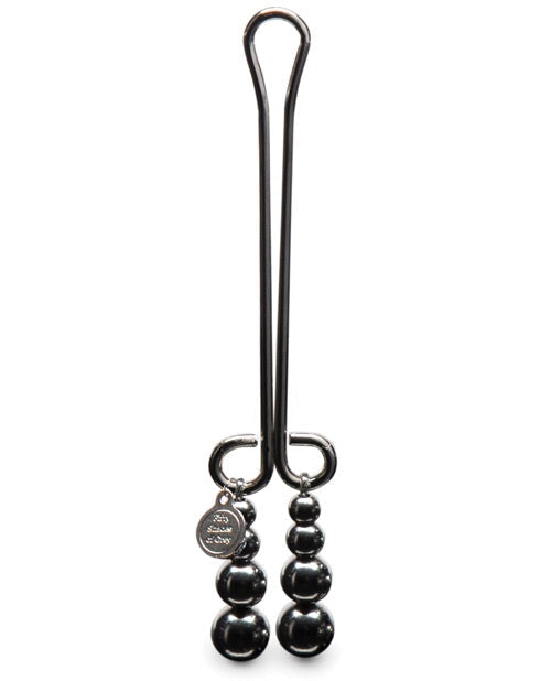 Fifty Shades Darker Just Sensation Beaded Clitoral Clamp Lovehoney