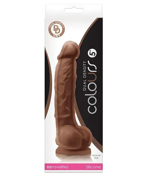 "Colours Dual Density 5"" Dildo" Colours