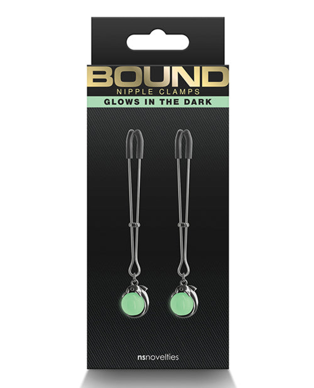 Bound Nipple Clamps - Gunmetal Bound