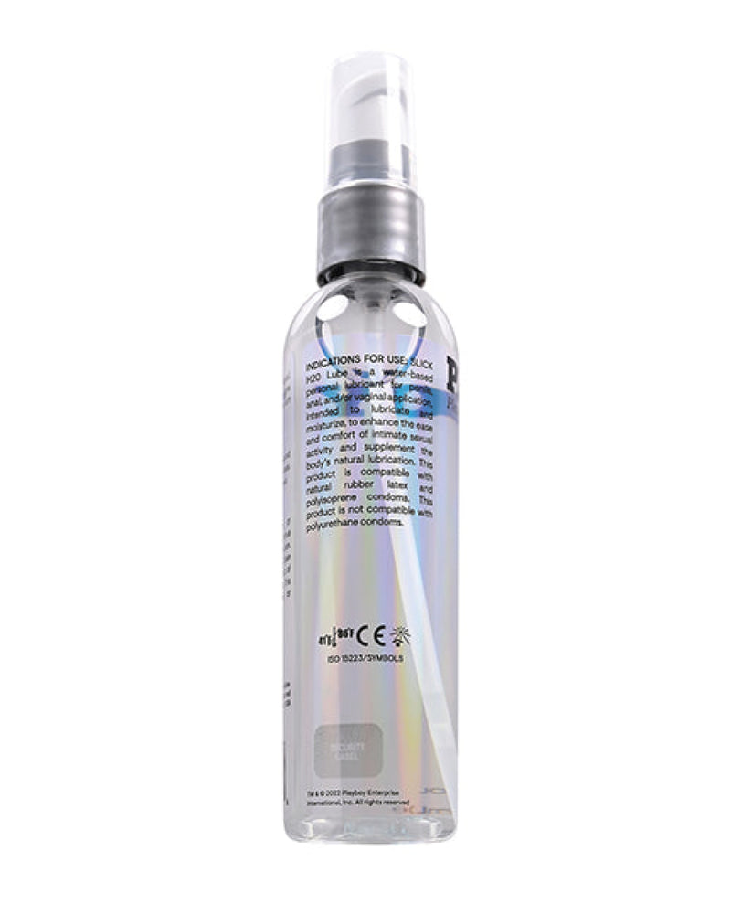 Playboy Pleasure Slick H20 Lubricant - 4 Oz Playboy