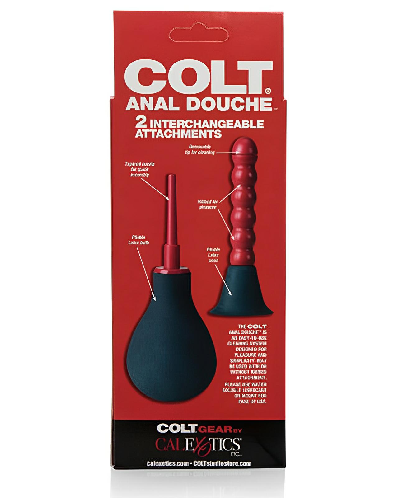 Colt Anal Douche - Black California Exotic Novelties