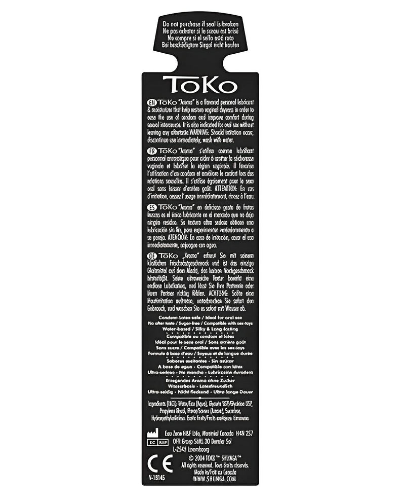 Shunga Toko Aroma Flavoured Lubricant - 5.5 Oz Melon Mango Shunga