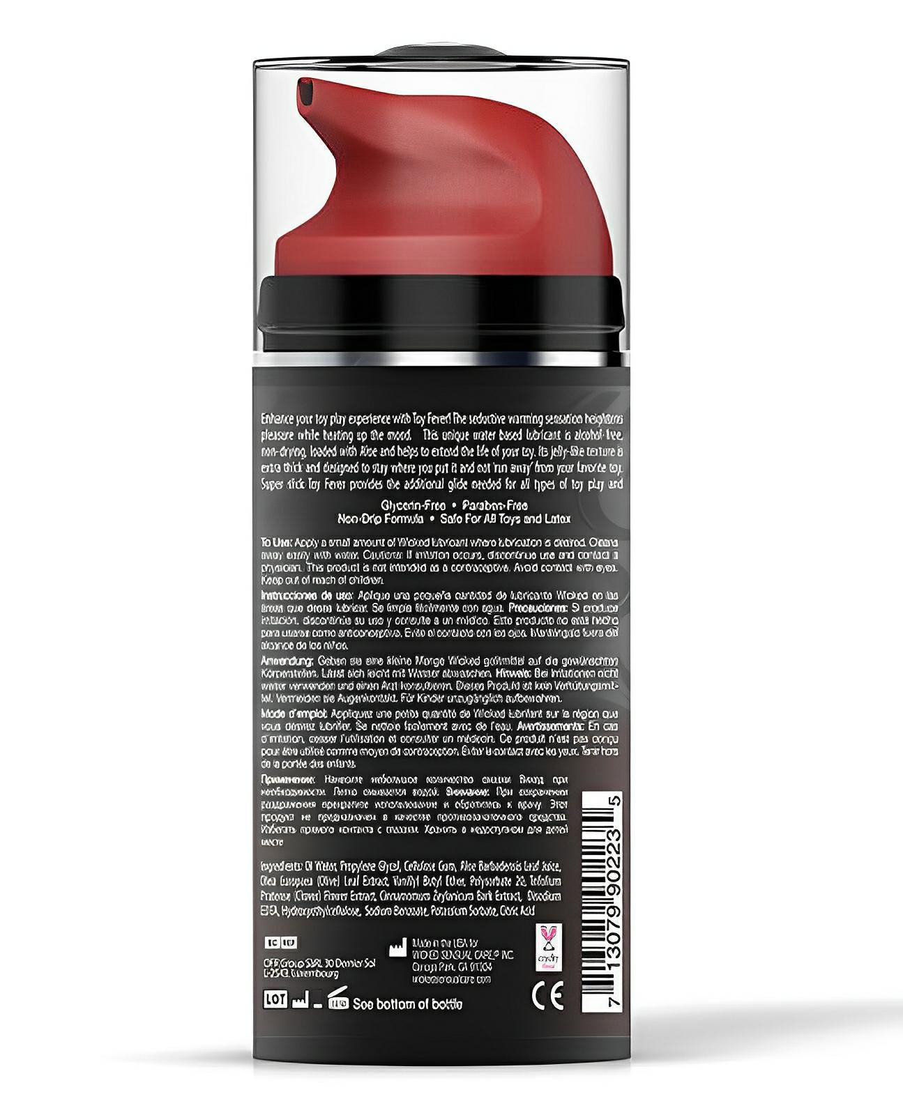 Wicked Sensual Care Toy Fever Water Based Warming Lubricant - 3.3 Oz Wicked Sensual Care