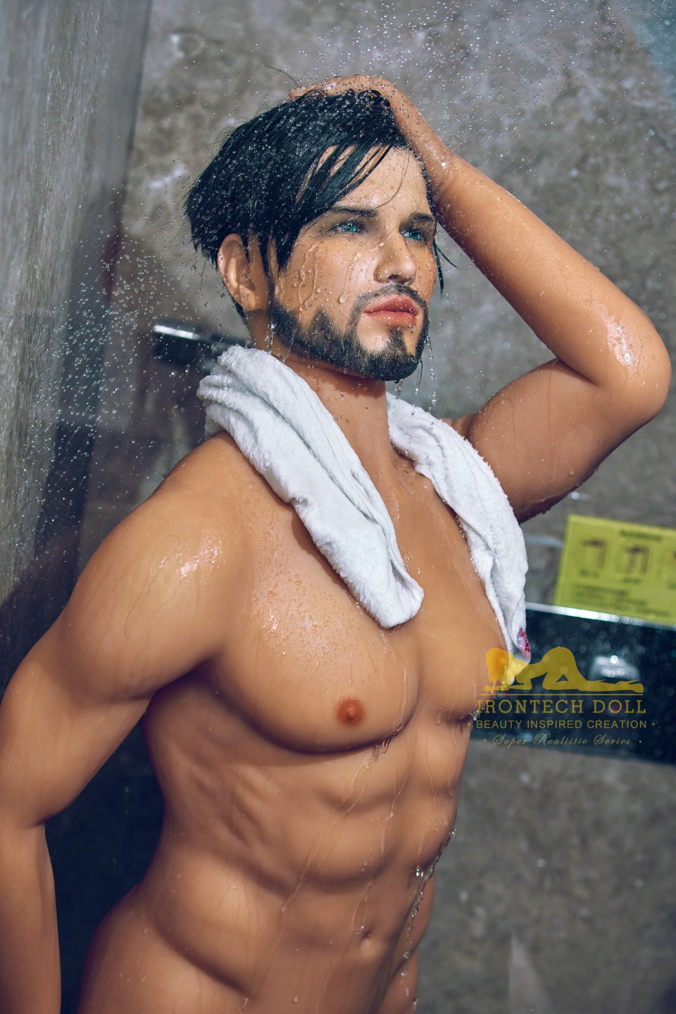 Kelvin Biker Hybrid Male Sex Doll - Iron Tech Doll Irontech Doll®