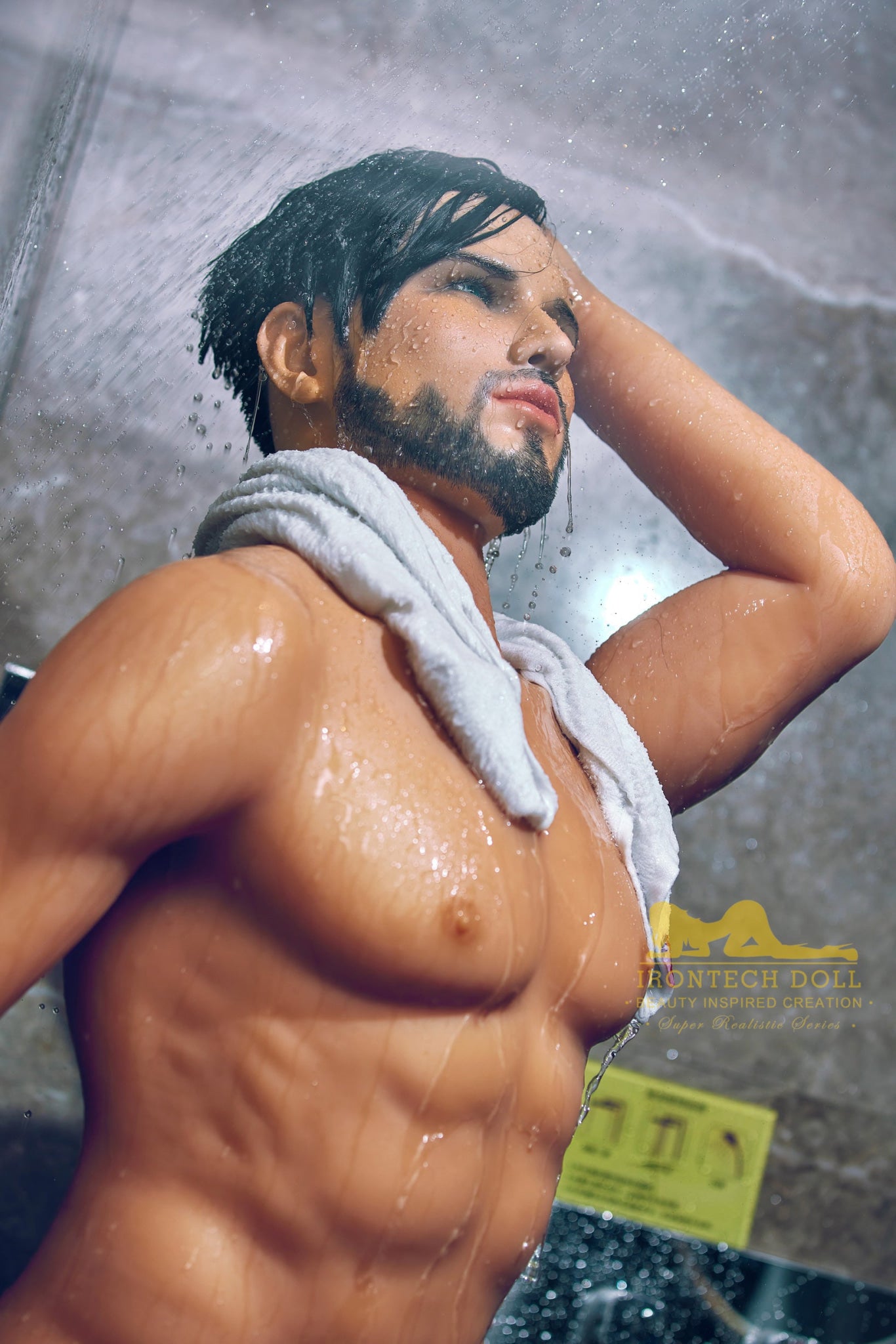 Kelvin Biker Hybrid Male Sex Doll - Iron Tech Doll Irontech Doll®