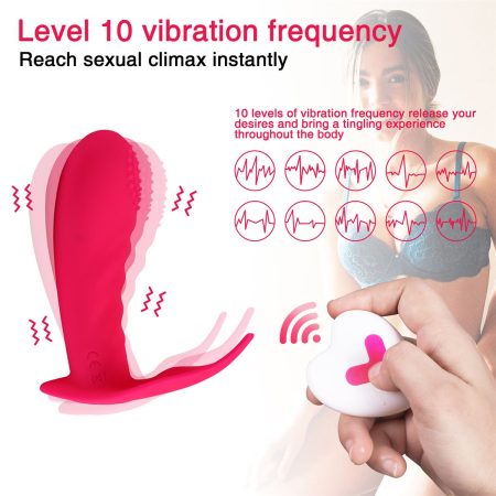 In Stock Wiggling Wearable Vibrator Mimic Finger