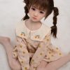 Flat Chest Eye-Closed Real Sex Doll